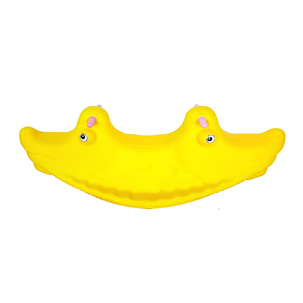 الاکلنگ کودک ساحل مدل تمساح زرد