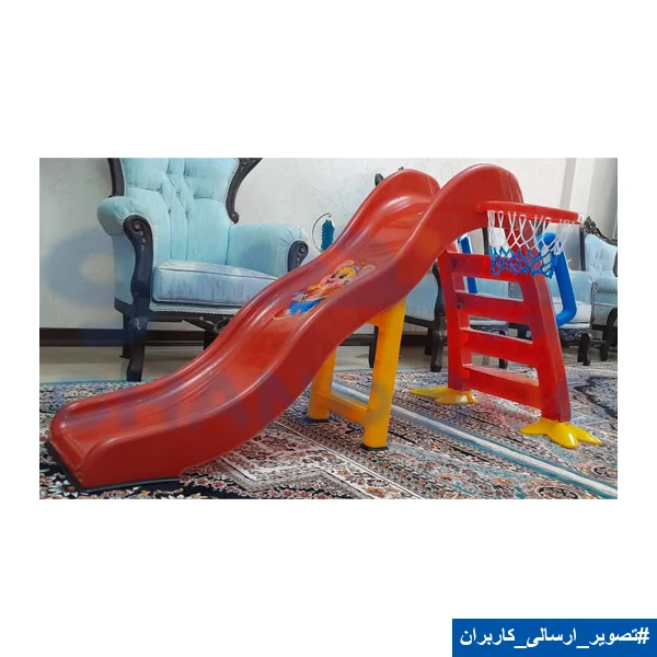 سرسره پلاستیکی کودک ساحل مدل کارینا
