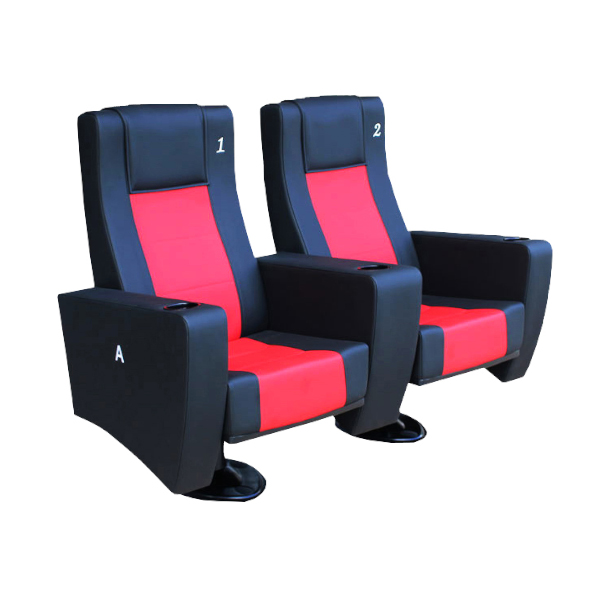 صندلی آمفی تئاتر سون مدل 762W با رنگ قرمز و مشکی