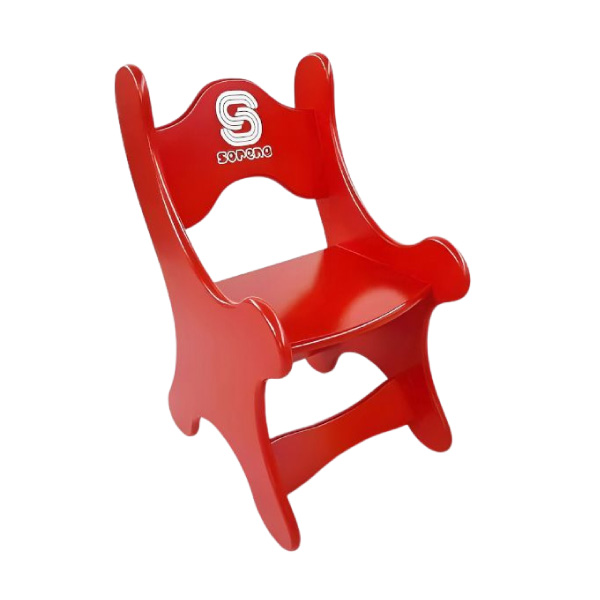 صندلی کودک ساحل مدل سورنا با رنگ قرمز