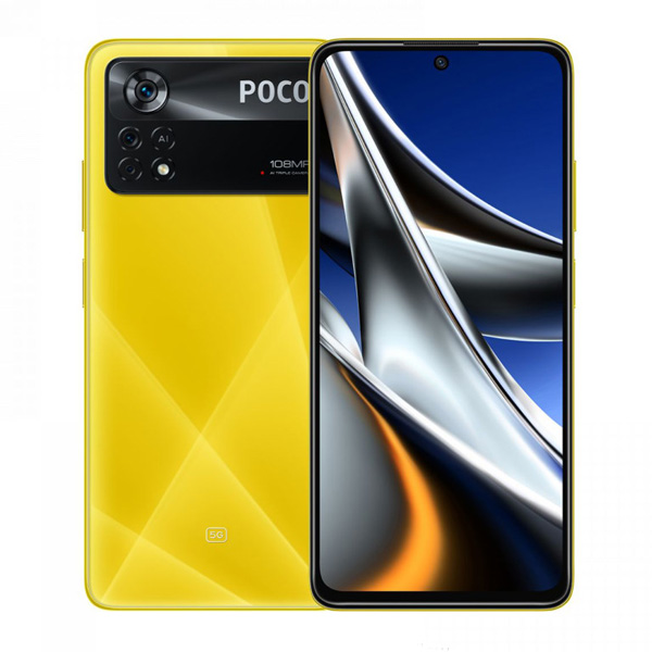 گوشی شیائومی مدل Poco X4 Pro 5G زرد
