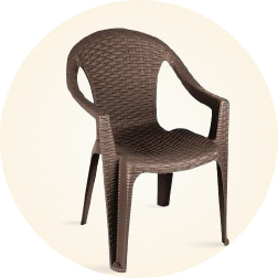 صندلی پلاستیکی دسته دار