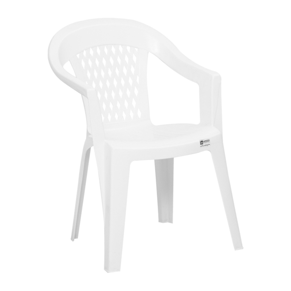 صندلی دسته دار نظری مدل آرمونی 504 سفید