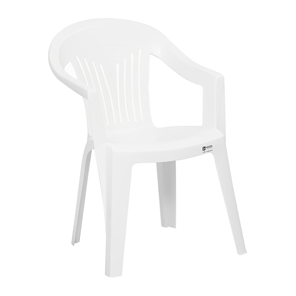 صندلی باغی دسته دار نظری مدل ملودی 505 سفید
