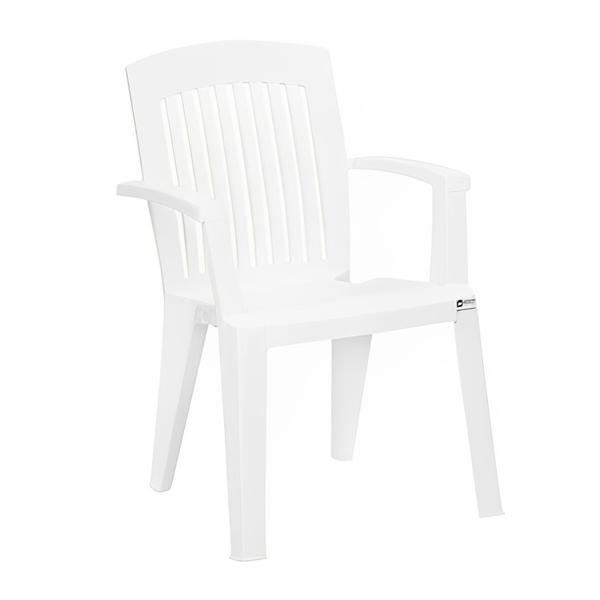 صندلی باغی دسته دار نظری مدل فاوری 506 سفید