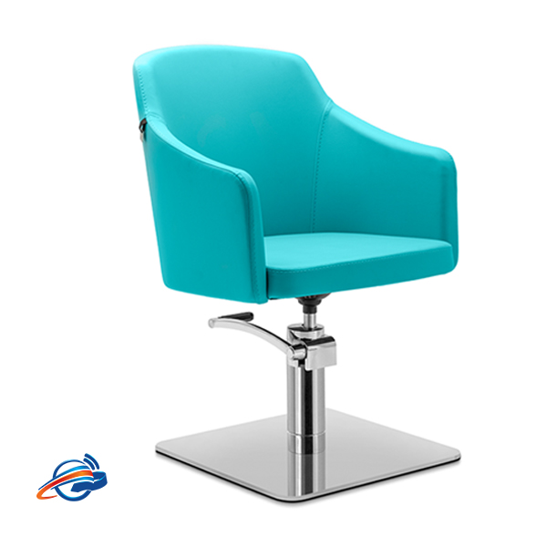 صندلی آرایشگاهی رایانه صنعت مدل روما H930u با روکش آبی