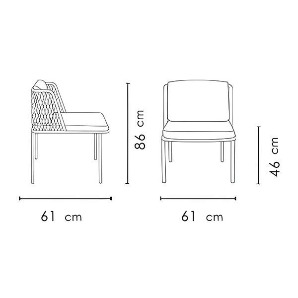 صندلی بدون دسته نظری مدل دریم