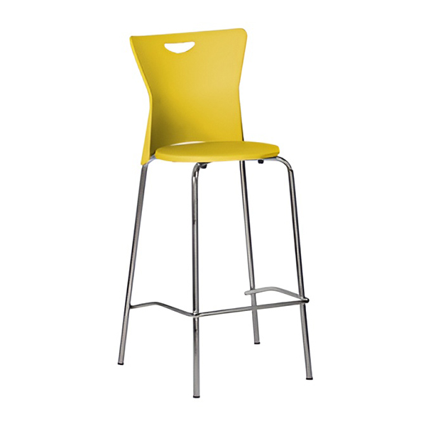 صندلی کانتر وگا نظری مدل N591 رنگ زرد