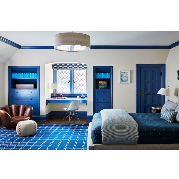 استفاده از رنگ آبی در دکوراسیون اتاق خواب پسرانه