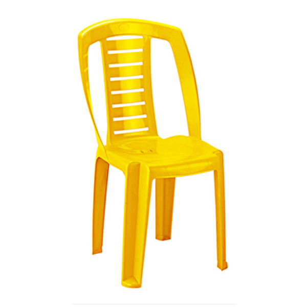صندلی پلاستیکی ناصرپلاستیک مدل 904 زرد