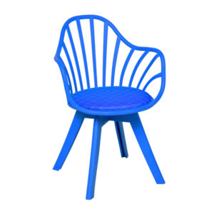 صندلی باغی بابل مدل ماتینا(طرح دار) آبی