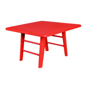 میز باغی مربع بابل مدل تینا قرمز