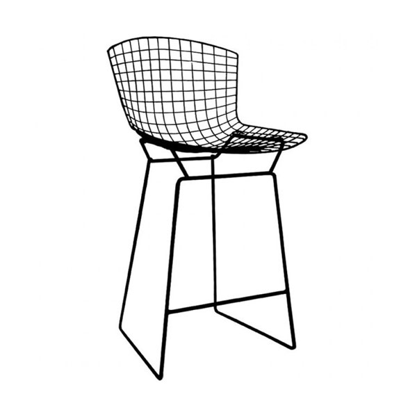 خرید و قیمت صندلی کانتر فلزی نظری مدل برتویا N102B