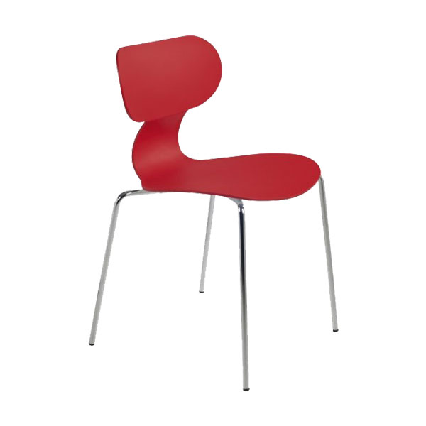 صندلی پلاستیکی بدون دسته پایه فلزی یوگو نظری مدل N415