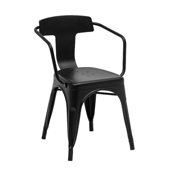 صندلی فلزی دسته‌دار تولیکس نظری مدل N506