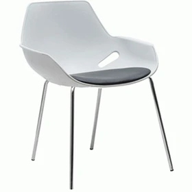 خرید و قیمت صندلی پلاستیکی بدون دسته پایه فلزی مون نظری مدل P430
