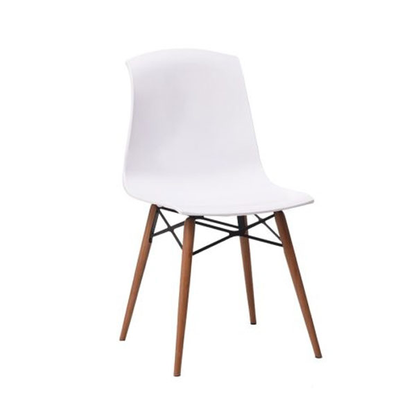 قیمت و خرید صندلی پلاستیکی بدون دسته پایه چوبی آلگرا نظری مدل N420WR