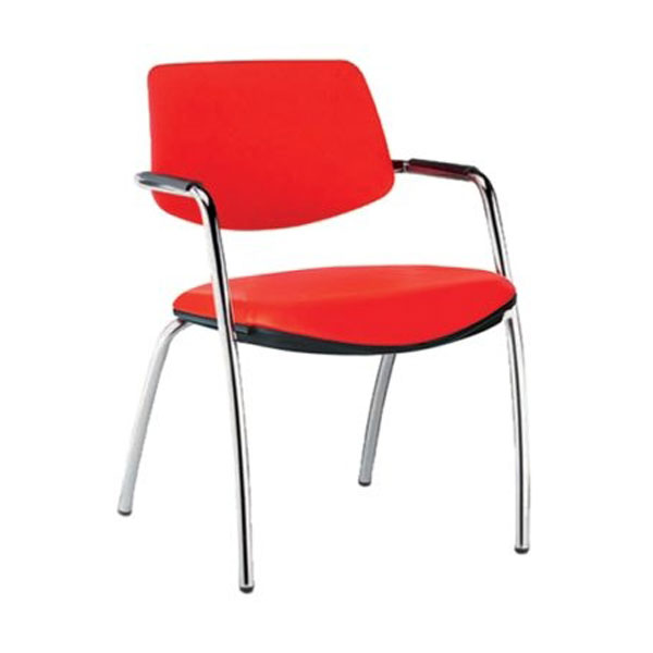 خرید و قیمت صندلی دسته‌دار پایه فلزی کلیک نظری مدل P891A