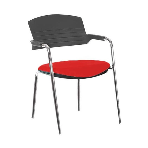 قیمت و خرید صندلی دسته‌دار پایه فلزی ویزیتور نظری مدل P881