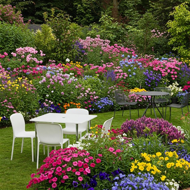 صندلی و میز باغی پلاستیکی