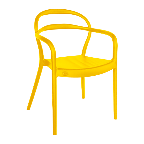 صندلی پلاستیکی دسته دار رزد