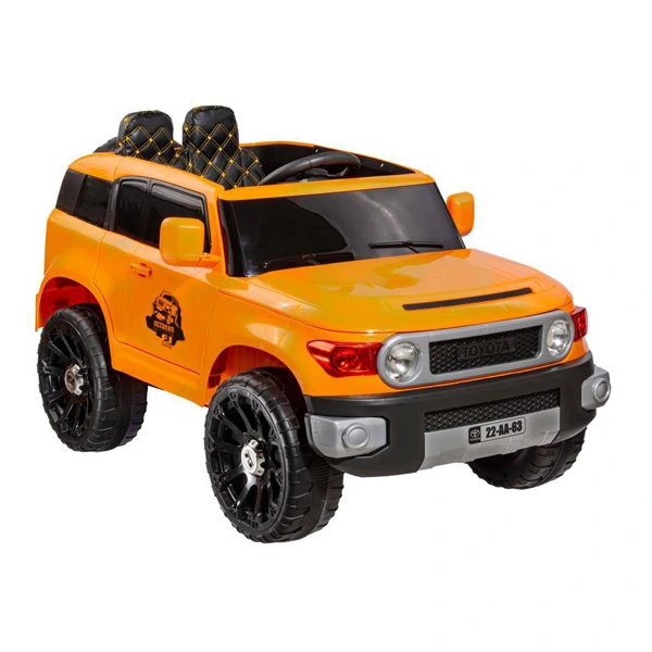 ماشین شارژی مدل تویوتا FJ CRUISER نارنجی