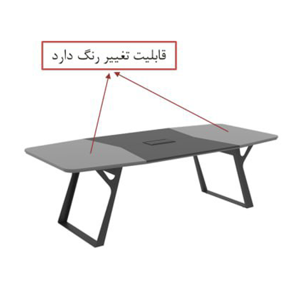 میز مدیریت پايه فلزی نیلپر مدل ODM553S - 8