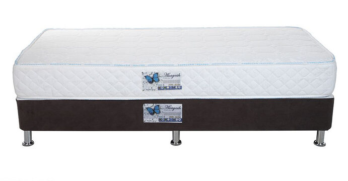 تخت خواب یک نفره آسایش باکس AKA150 با تشک طبی 200×120 - Image 2