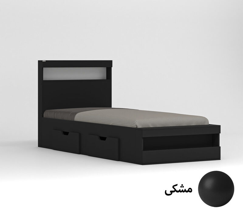 تخت خواب یک نفره اعیان مدل FH705 سایز 80x180 - Image 4