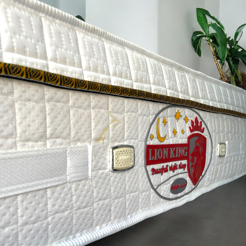 تشک طبی فنری یک نفره لاین کینگ مدل آگرا سایز 200×90 - 4