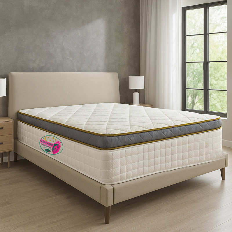 تشک یک نفره طبی فنری لاین کینگ مدل پرمیوم اسلیپ سایز 200×120 - 6