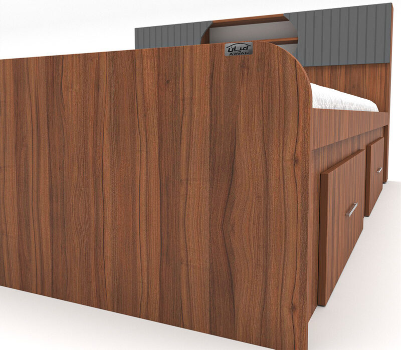 تخت خواب دو نفره اعیان مدل FH515 سایز 160x200 - Image 9