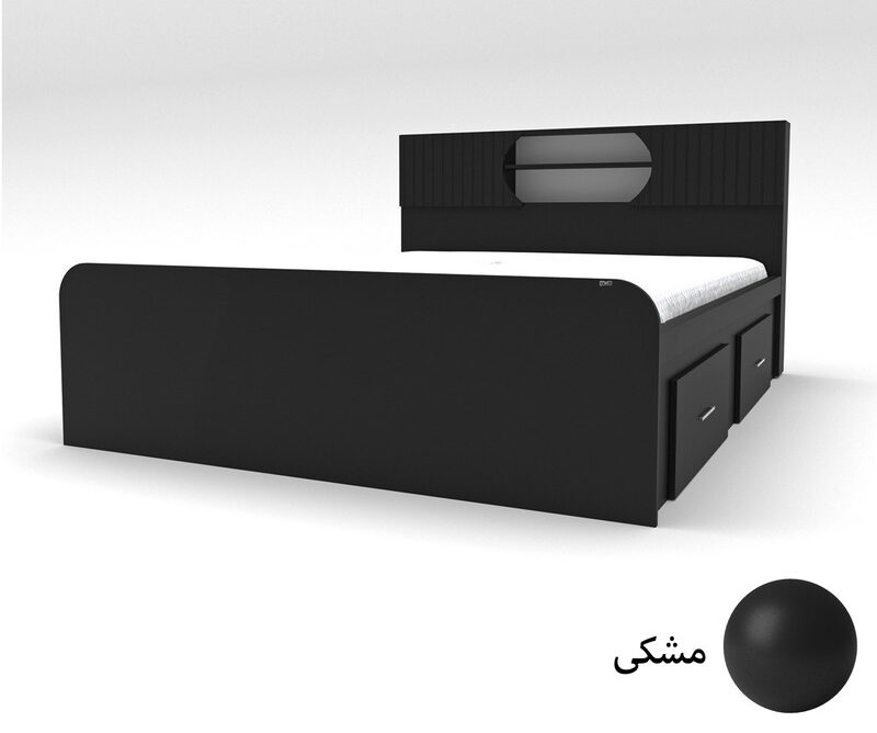 تخت خواب دو نفره اعیان مدل FH515 سایز 160x200 - Image 8