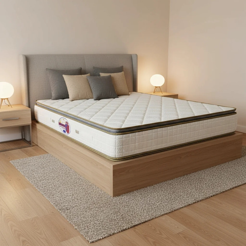 تشک دو نفره لاین کینگ مدل پاکت اسپرینگ سایز 200×200 - 5