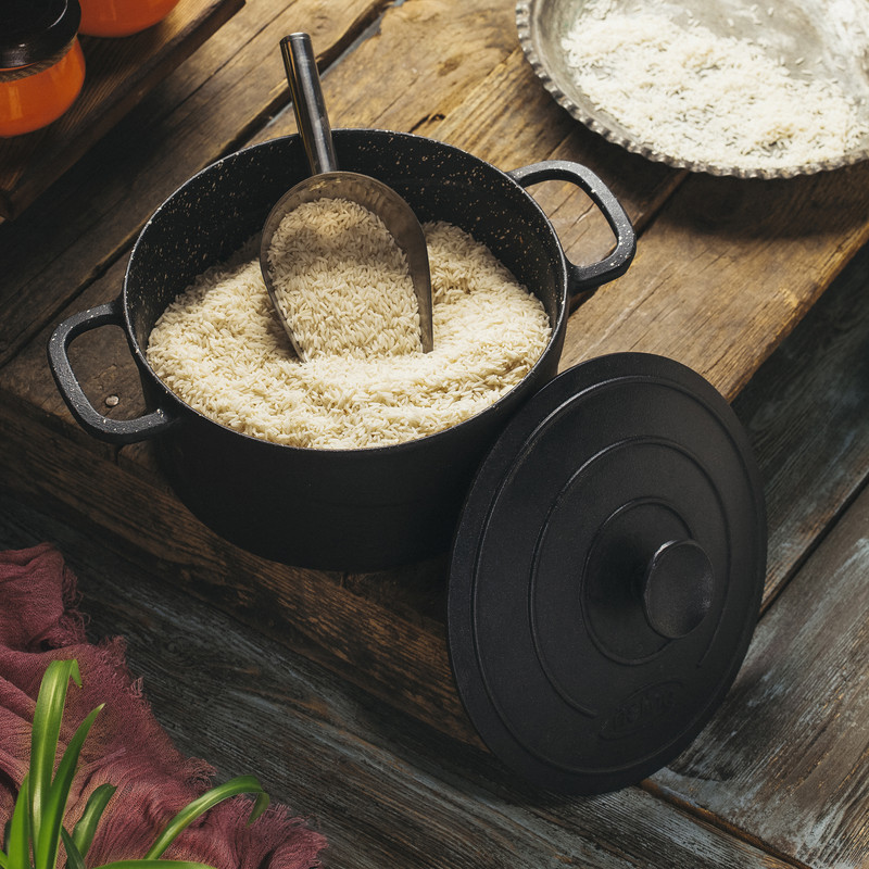 قابلمه چدن نالینو مدل FELETI سایز 24 - Image 9