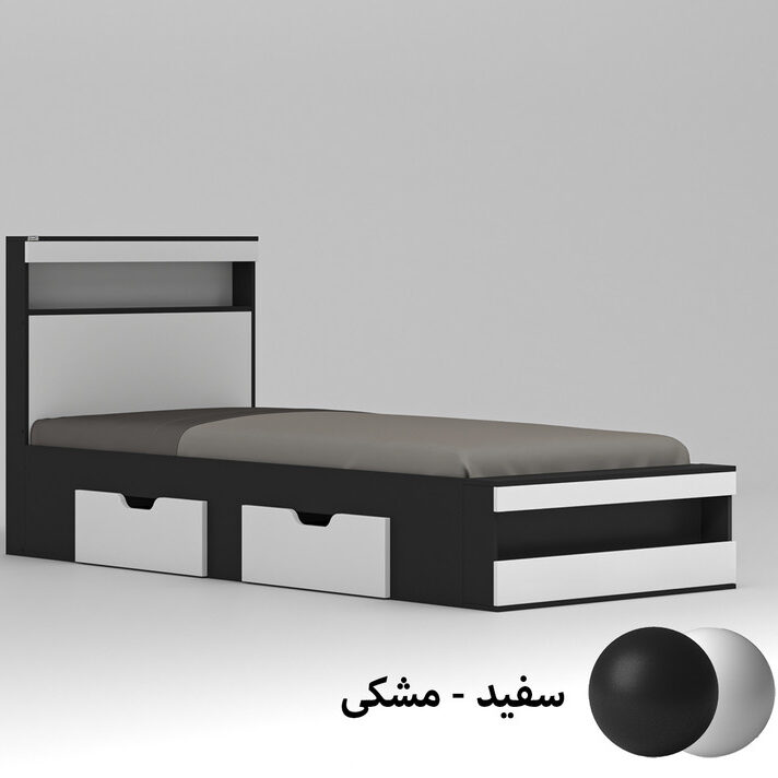 تخت خواب یک نفره اعیان مدل FH705 سایز 80x180 - Image 8