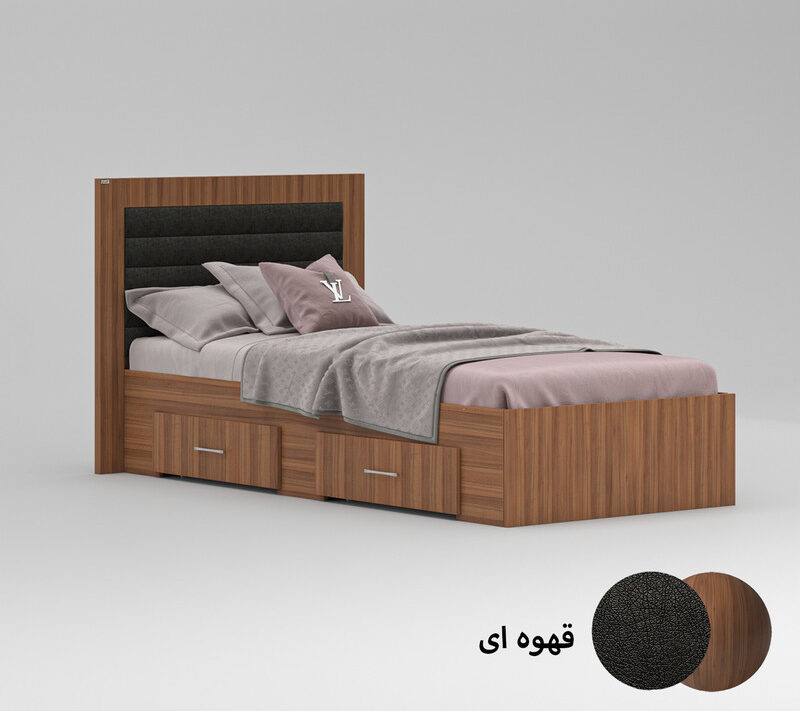 تخت خواب یک نفره اعیان مدل FH832 سایز 90x200 - Image 6