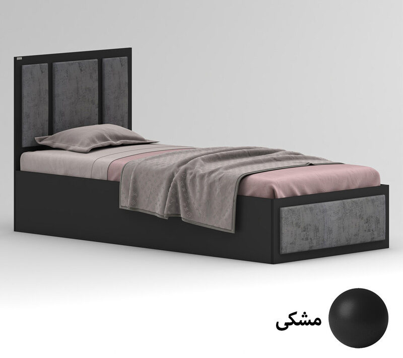 تخت خواب ملامینه یک نفره اعیان مدل FH960 سایز 90x200 - Image 6