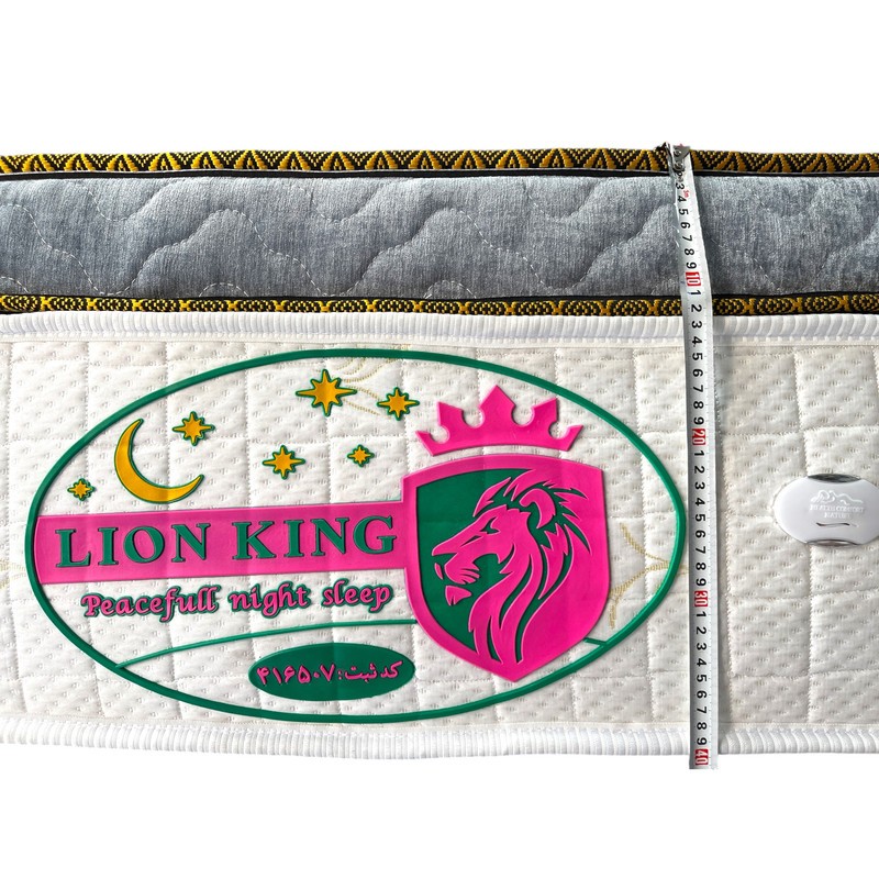 تشک یک نفره طبی فنری لاین کینگ مدل پرمیوم اسلیپ سایز 200×120 - 3