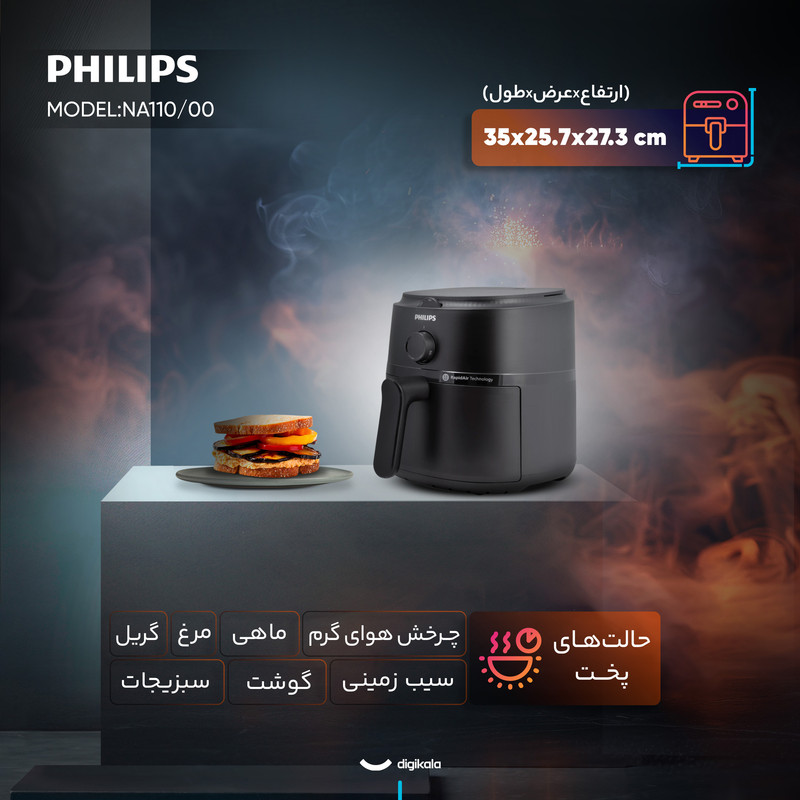 هواپز 3 لیتر فیلیپس مدل NA110/00 - Image 15