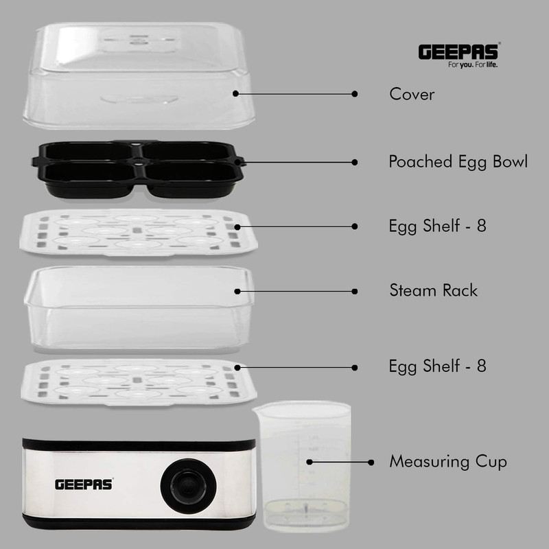 تخم مرغ پز جی پاس مدل GEB63019UK - Image 8