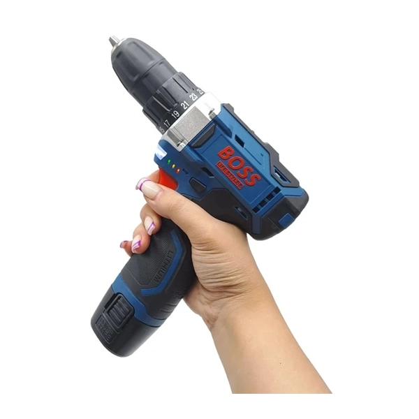 دریل پیچ گوشتی باس مدل BS-MAX18V-2BK