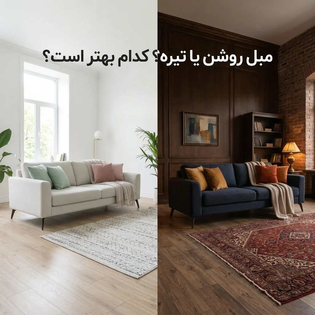 مبل روشن یا تیره؛ کدام بهتر است؟
